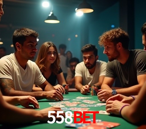Interface moderna da plataforma 558bet